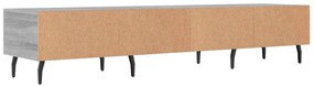 Móvel de TV 150x36x30 cm derivados de madeira cinzento sonoma