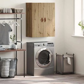 vidaXL Armário de Parede Carvalho Artesanal 69,5 x 34 x 90 cm