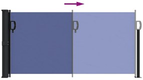 Toldo lateral retrátil 100x300 cm azul