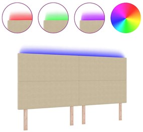 Candeeiro de Cabeceira LED vidaXL Verde Cinza 100 cm Tecido de Veludo