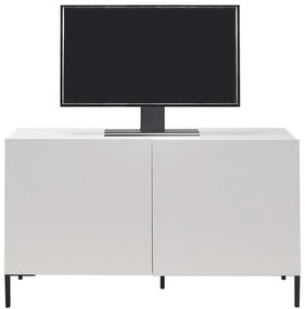 Móvel de TV "Cleo" – Branco Diamente– 120 x 70 x 43 cm – Design Modern