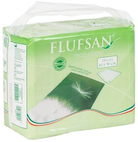 Flufsan Resguardo de cama para incontinência 90 pcs 60x90 cm