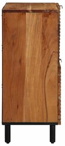 Estante 80x33x75 cm Madeira Sólida de Acácia