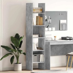 Estante 40x35x180 cm contraplacado cinzento cimento