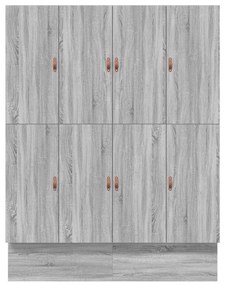 Estrado de Cama Cinzento Sonoma 200x200 cm
