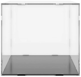 Caixa de exposição 24x12x11 cm acrílico transparente