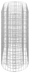 Canteiro elevado/cesto gabião 120x50x100 cm ferro galvanizado
