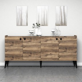 Console Lidya – Walnut – 182 cm x 82,5 cm x 41 cm