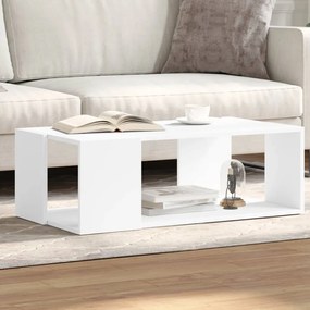 Mesa de centro 89,5x48x30 cm derivados de madeira branco