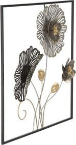 PAINEL DE FERRO 3D QUADRADO CM 50X5,5X50 CORES MISTURADAS