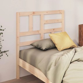 Cabeceira de cama 106x4x104 cm pinho maciço