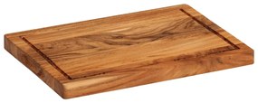 vidaXL Tábua de cortar 35x25x2,5 cm madeira de acácia maciça