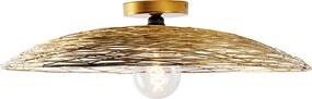 Candeeiro de teto oriental dourado 60 cm - Glan