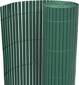 vidaXL Cerca para Jardim Verde 150 x 500 cm PVC