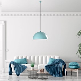 **** Candeeiro de Teto Kure – Turquesa – Ø60 h:35 cm

**