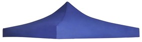 44984 vidaXL Teto para tenda de festas 3 x 3 m azul