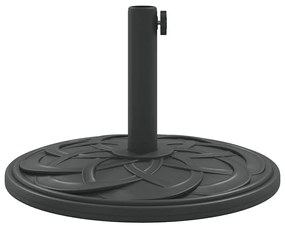 Base de guarda-sol para postes de Ø38/48 mm 12 kg redondo