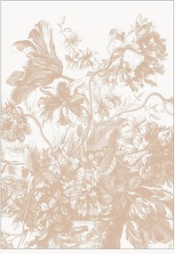 Papel de parede Engraved Flowes