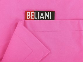 Pufe almofada XXL rosa fucsia 180 x 230 cm FUZZY Beliani