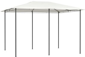 vidaXL Gazebo 3x4x2,6 m 160 g/m² cor creme