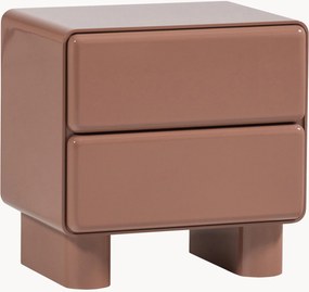 Mesa de cabeceira com gavetas Lustra