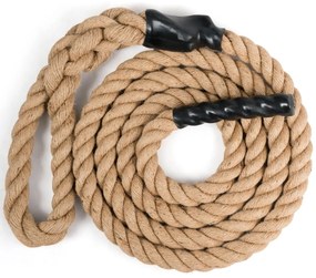 Corda de escalada de 3 m e corda de treino com punhos de borracha Ideal para  Desporto de Interior e Exterior Amarelo