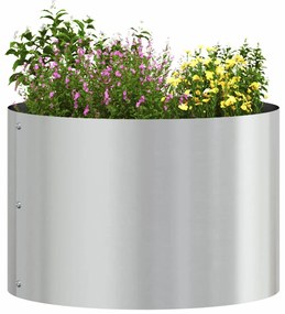 Conjunto de Vasos de Metal Cinza Galvanizado Metal galvanizado