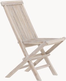 Cadeiras de jantar para jardim em madeira de teca Kenya, conjunto de 2