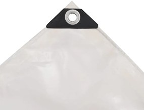 Lona 650 g/m² 4x5 m branco