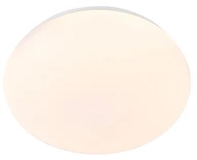 Candeeiro de teto moderno branco 26 cm com LED - Iene Moderno