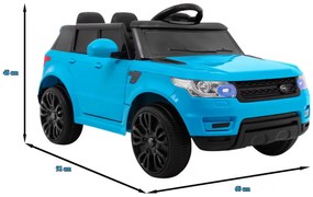Carro elétrico para Crianças Start Run, 12V Rodas	e assento plástico Azul