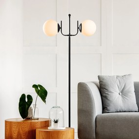Candeeiro de Pé Antler – Preto – 62 x 30 x 162 cm