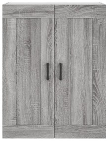 Armário de parede 69,5x34x90 cm deriv. madeira cinzento sonoma