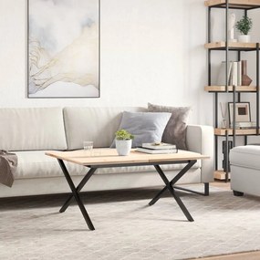 Pernas para mesa de centro estrutura em X aço
