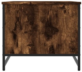 Mesa de centro 85,5x51x45 cm derivados madeira carvalho fumado