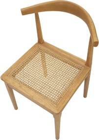 CONJUNTO DE 2 CADEIRAS JAPAN  54X54X70 CM CASTANHO