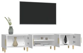 Móvel p/ TV 180x31,5x40 cm derivados de madeira branco