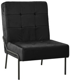 Cadeira de descanso 65x79x87 cm veludo preto