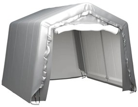 vidaXL Tenda de armazenamento 300x300 cm aço cinzento