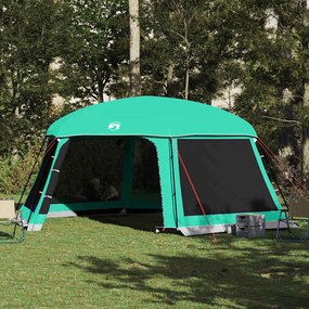 vidaXL Tenda para piscina com mosca amovível e paredes de rede