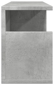 Armário de parede 60x20x30 cm deriv. madeira cinzento cimento