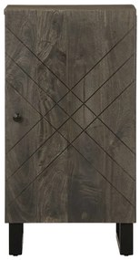 Aparador 40x33x75 cm madeira maciça manga preto