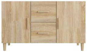 Aparador 100x36x60 cm derivados de madeira carvalho sonoma