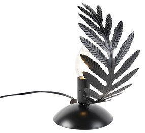 Candeeiro de mesa vintage pequeno preto - Botanica Country / Rústico