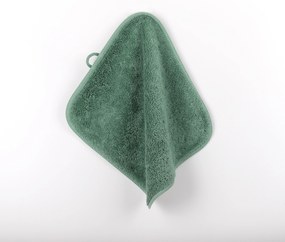 720 gr./m2 Algodão penteado - Toalha de mão 30x30 cm: Verde