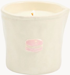 Vela perfumada de cerâmica Macaron (âmbar, pistácio)