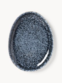 Pratos de jantar artesanais com forma orgânica Macey, conjunto de 4