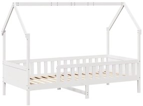Estrutura de cama infantil c/ gavetas 90x200 cm pinho maciço