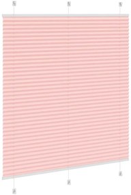 Rosa Plissada Cega 115x150 cm Largura Tecido 114,4cm Poliéster