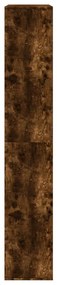 Estante 100x33x187,5 cm derivados de madeira carvalho fumado